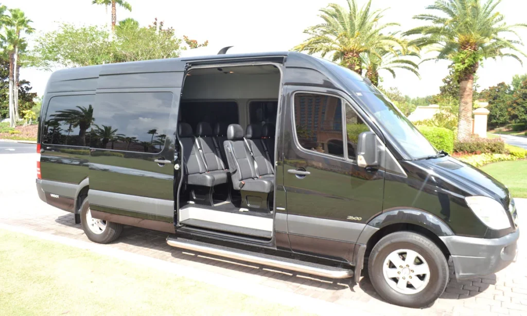 Sprinter Van Rental Orlando for comfortable and convenient travel in Central Florida.